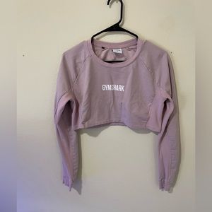 Pink Gymshark long sleeve